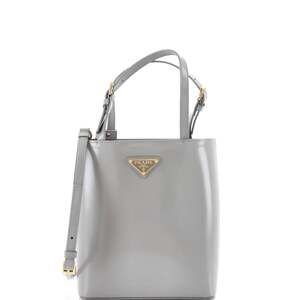 Prada Logo Convertible Tote Brushed #241606P19B